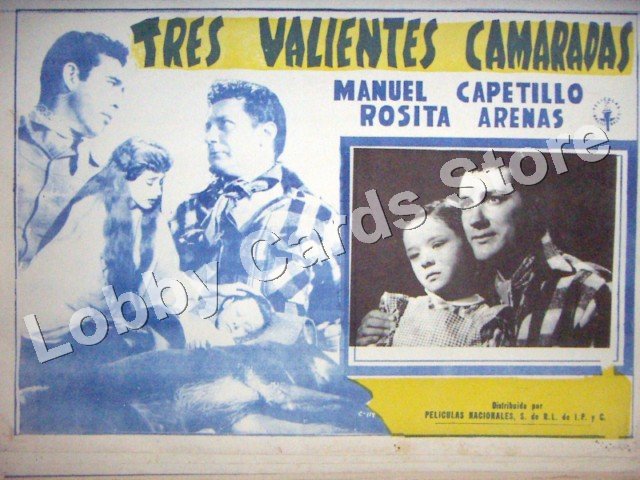 MANUEL CAPETILLO/TRES VALIENTES CAMARADAS